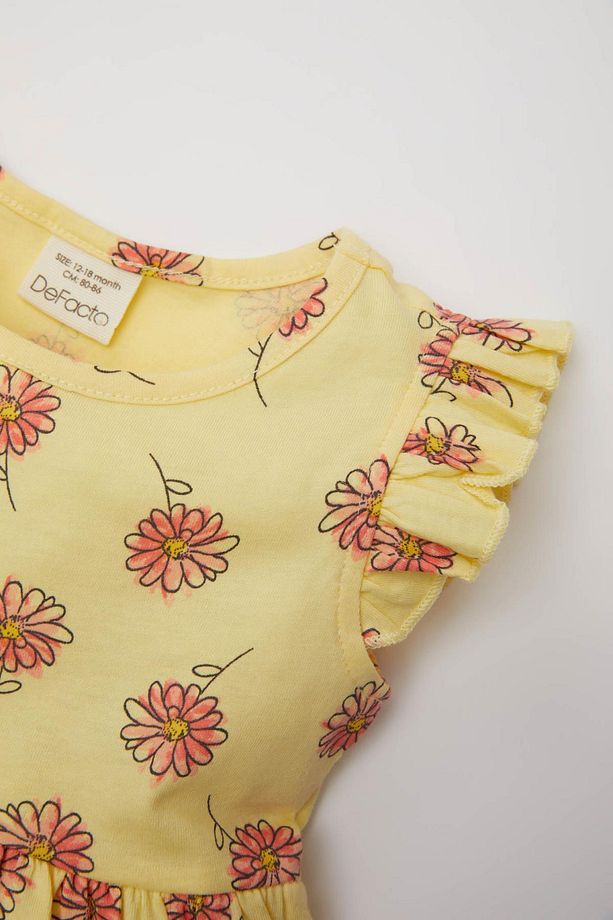 Kız Bebek Desenli Kolsuz 2'li Elbise C0071a524sm - 2