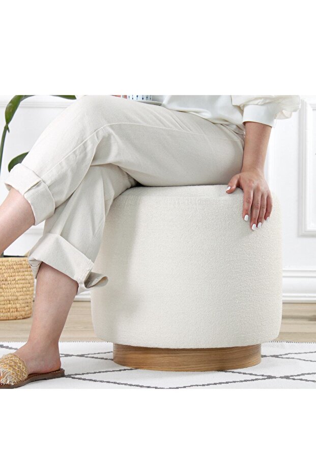 Cheriton Puf Krem - 4