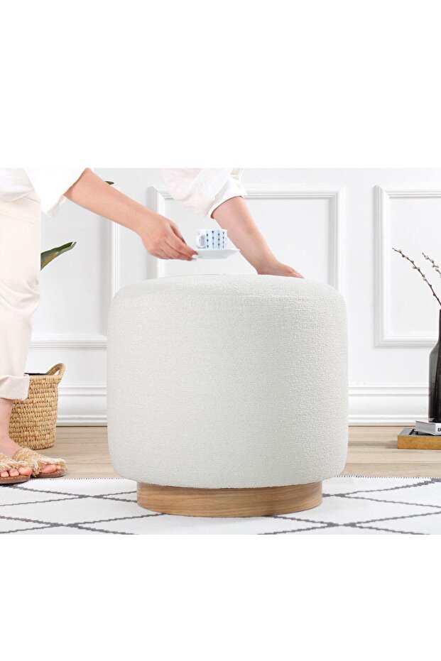 Cheriton Puf Krem - 3