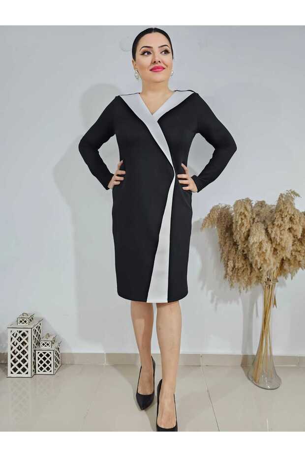 Rochie jachetă de mărime mare - 3