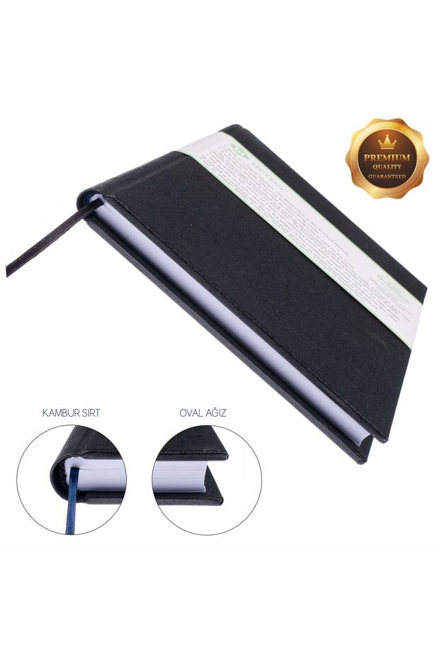 Piano Notepad (Keyless Triple System With Tabs) + Planner 100% Handmade, Hand Stitched (A/5) - 1