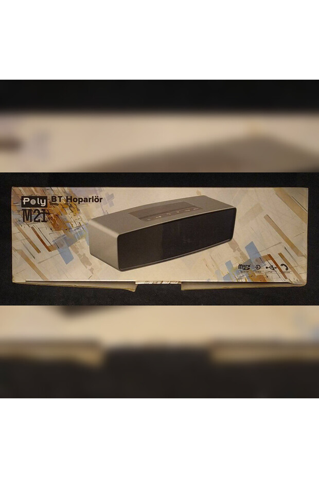 Bluetooth Hoparlör Siyah - 1