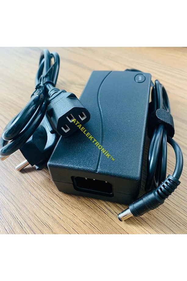 KALİTELİ -  LCD LED Tv Adaptörü Dc 12 Volt 3 Amper Adaptör 12V 3A + 2 Metre Kablolu - 1