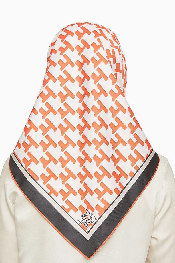 Mat Siyah Trend Twill Eşarp - 3