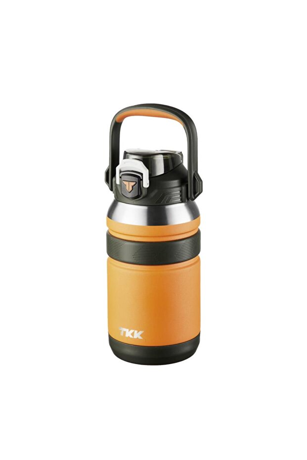 Steel Thermos 1000ml Orange