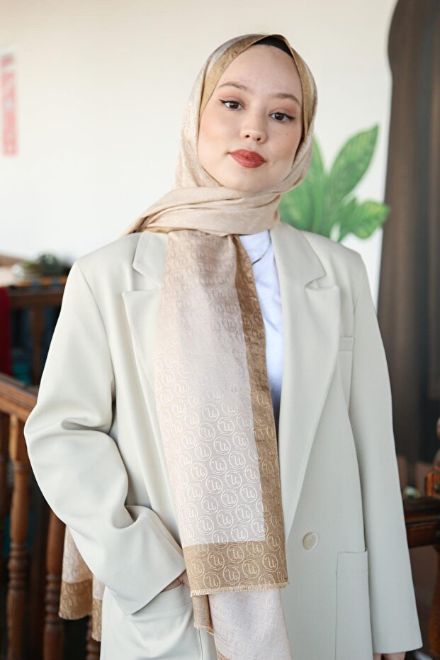 Monogram Şal MONOV08-03 - 1