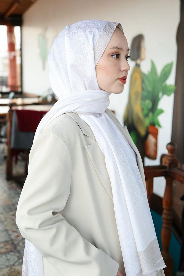 Monogram Şal MONOV08-09 - 4