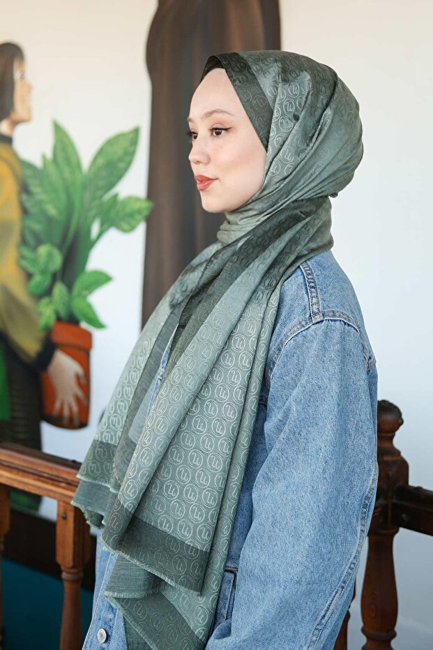 Monogram Şal MONOV08-22 - 4