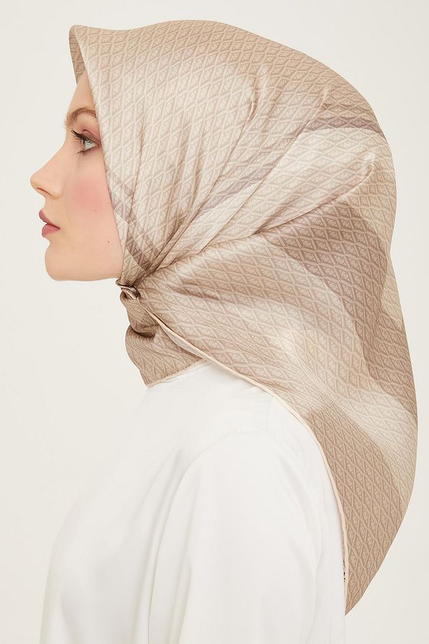 Ipek Eşarp 9111d-08 2024 Yaz Ipek Twill - 4