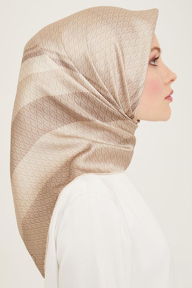 Ipek Eşarp 9111d-08 2024 Yaz Ipek Twill - 2