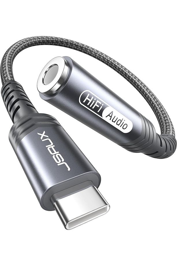 Usb-C Type-C To 3,5 mm Kulaklık Jack Hifi Adaptörü Aux Ses Dönüştürücü Kulaklık Kablosu CM0011 - 1