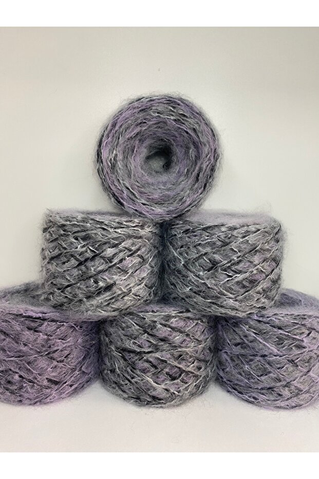 Moher Translucent: zelena, Lila Translucent Visual Net 600 gr - 2