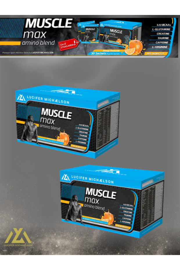 Muscle Max 30 Sachet 2 Pack
