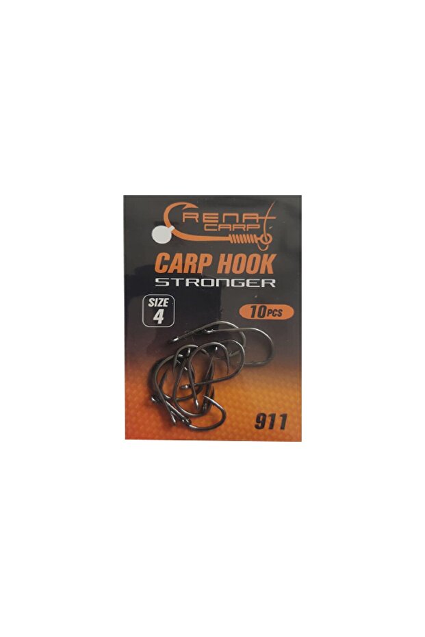 CARP Hooks Stronger Sazan Iğnesi No : 4 10 Adet - 1