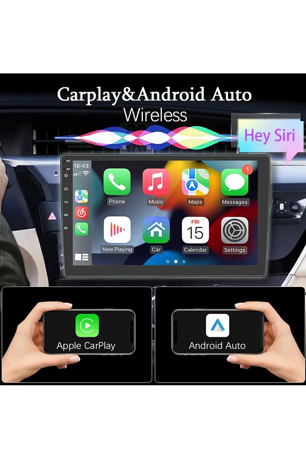 Ck-1020 2/32gb Android Tek Din 10''inch Oto Araba Multimedya Teyp Car Play-usb-gps-wifi Kamera - 2