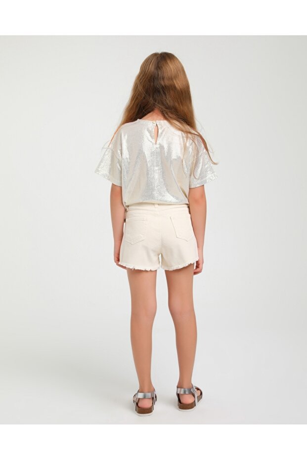 kız çocuk kot şort - 2