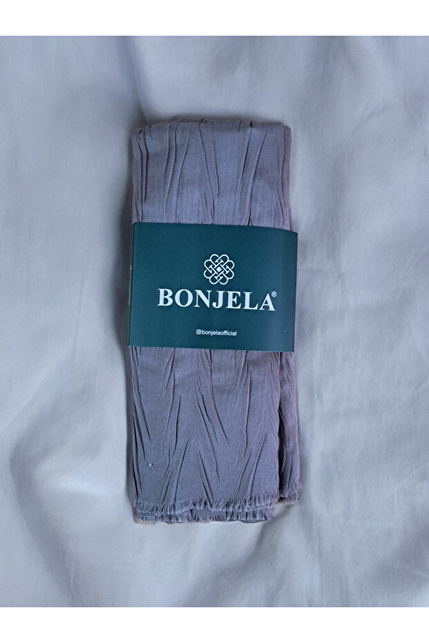 Pliseli Bambu Şal - 1