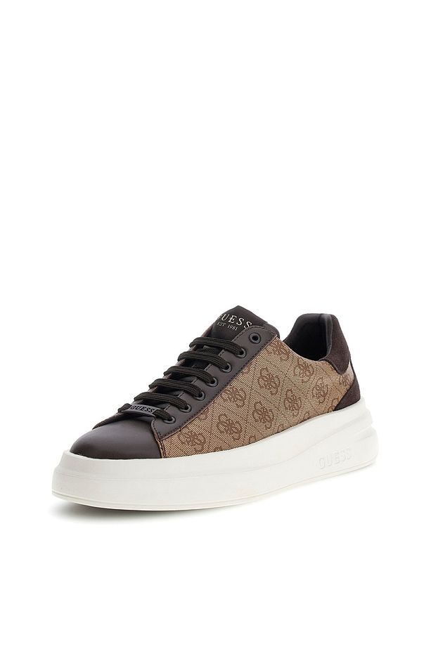 Kahve - Bej Erkek Sneaker ELBA - 1