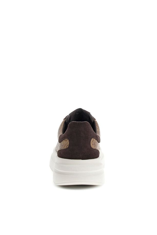 Kahve - Bej Erkek Sneaker ELBA - 3