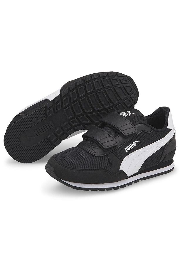 St Runner V3 Mesh V Ps Çocuk Siyah Günlük Stil Ayakkabı - 2