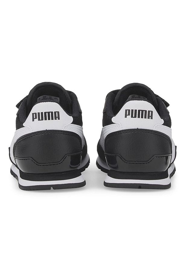 St Runner V3 Mesh V Ps Çocuk Siyah Günlük Stil Ayakkabı - 5