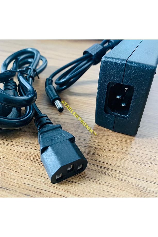 KALİTELİ -  LCD LED Tv Adaptörü Dc 12 Volt 3 Amper Adaptör 12V 3A + 2 Metre Kablolu - 3