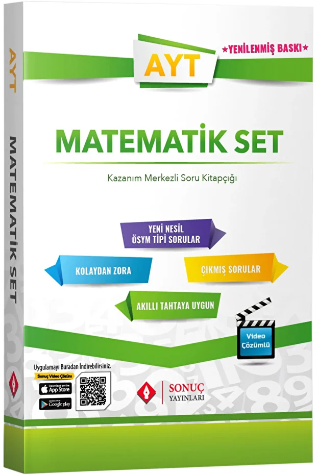 2024 Sonuç Ayt Matematik Modüler Set (Çap Problemler Video Anlatımlı Soru Fasikülü Hediyeli) - 2