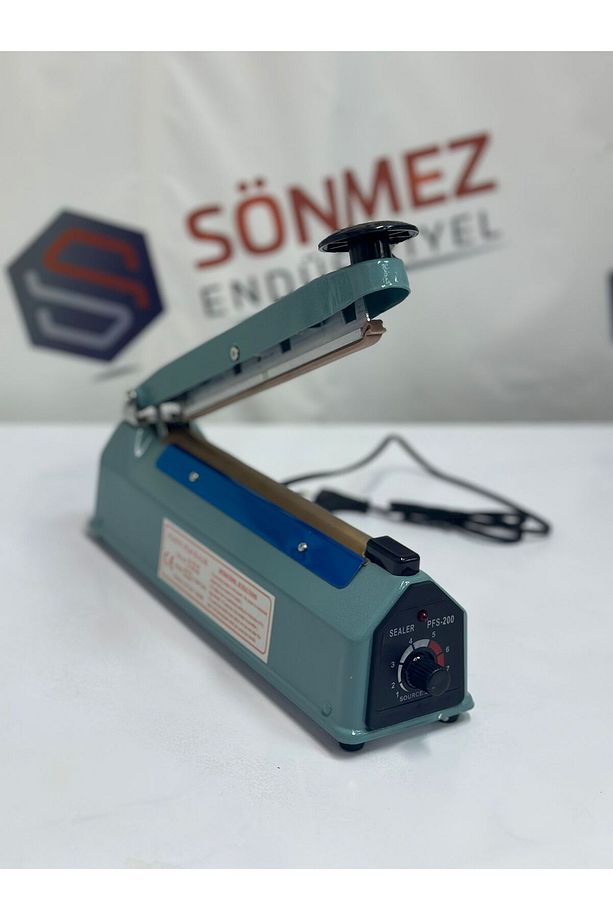 Sönmez Fs-200 20 Cm Metal Gövde Naylon Poşet Ağzı Kapatma Yapıştırma Makinesi - 3