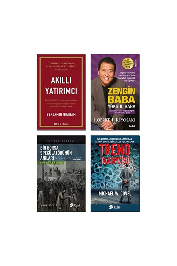 Bir Borsa Spekülatörünün Anıları + Trend Takipçisi + Akıllı Yatırımcı + Zengin Baba Yoksul Baba - 1