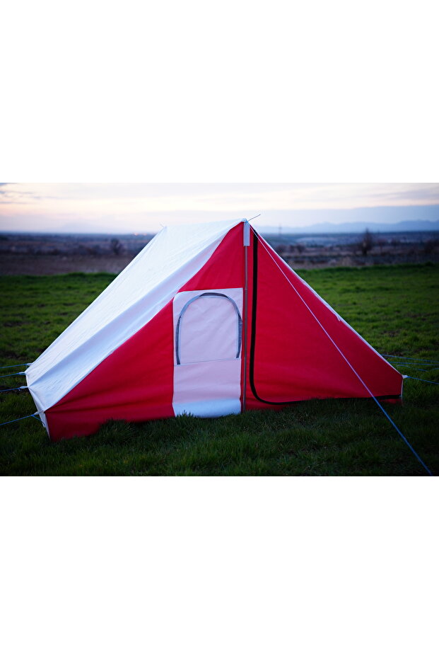 İzci Kamp Çadırı Kırmızı - 3