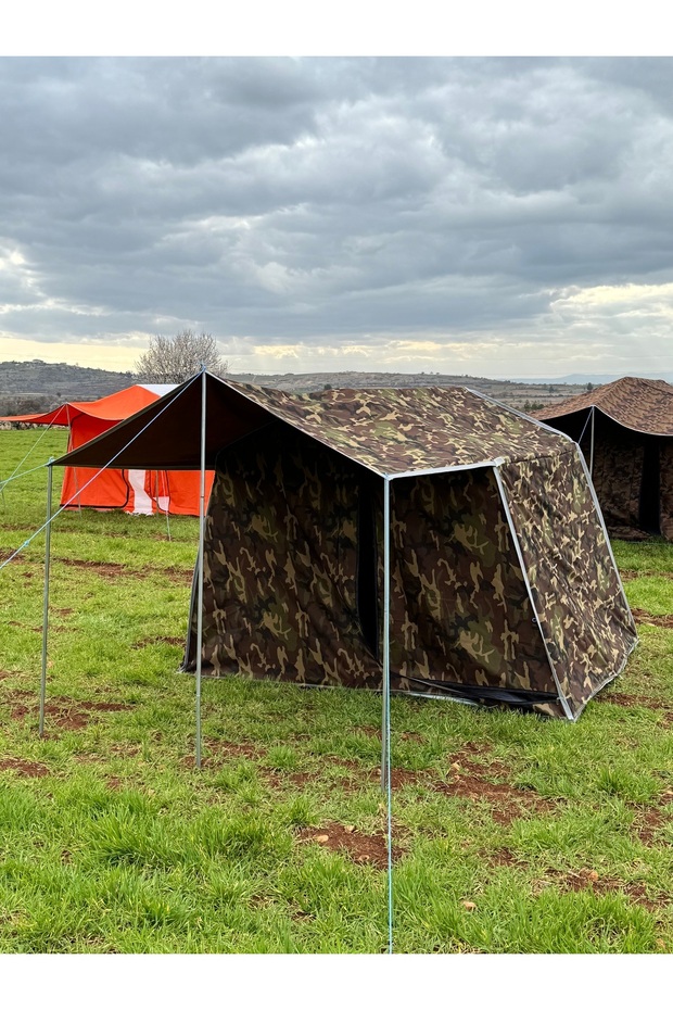 Tekodalı İmperteks Kamp Çadırı Haki - 5