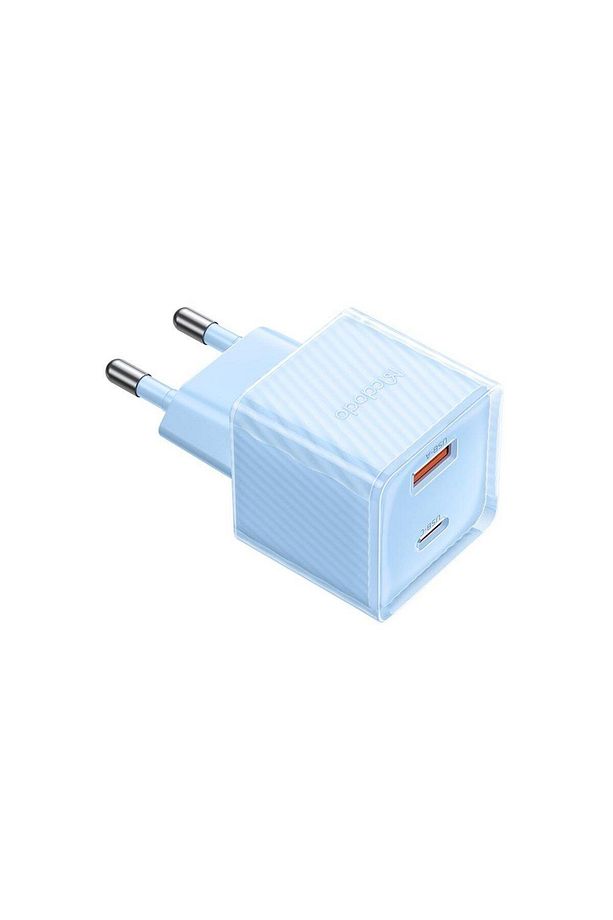 CH-4152 33W GaN TypeC USB Girişli Hızlı Şarj Aleti - Mavi - 1