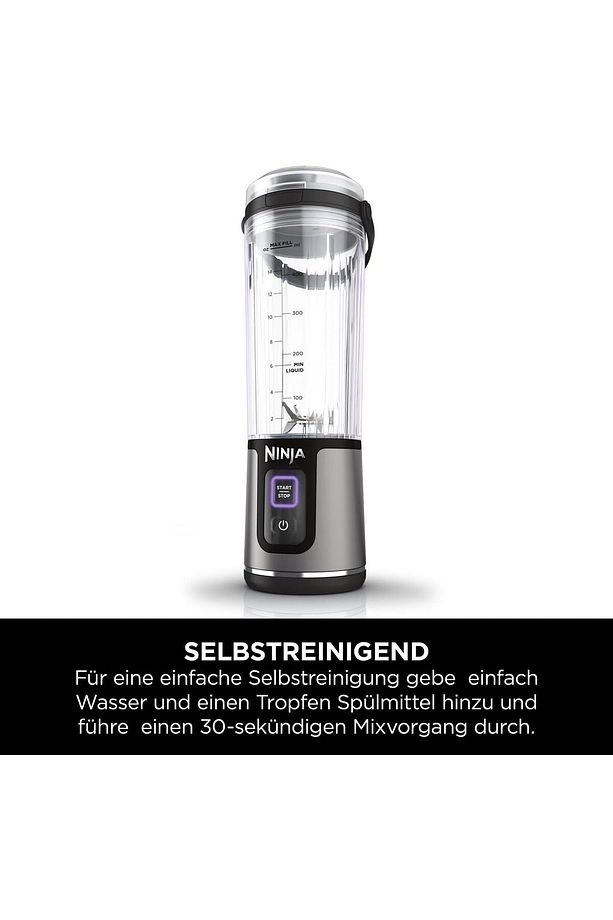 Blast Taşınabilir Kablosuz Mikser ve Smoothie Makinesi, Güçlü, Şarj Edilebilir, 530ml , - 8