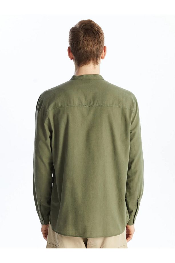 LCW Casual Regular Fit Uzun Kollu Erkek Gömlek - 3