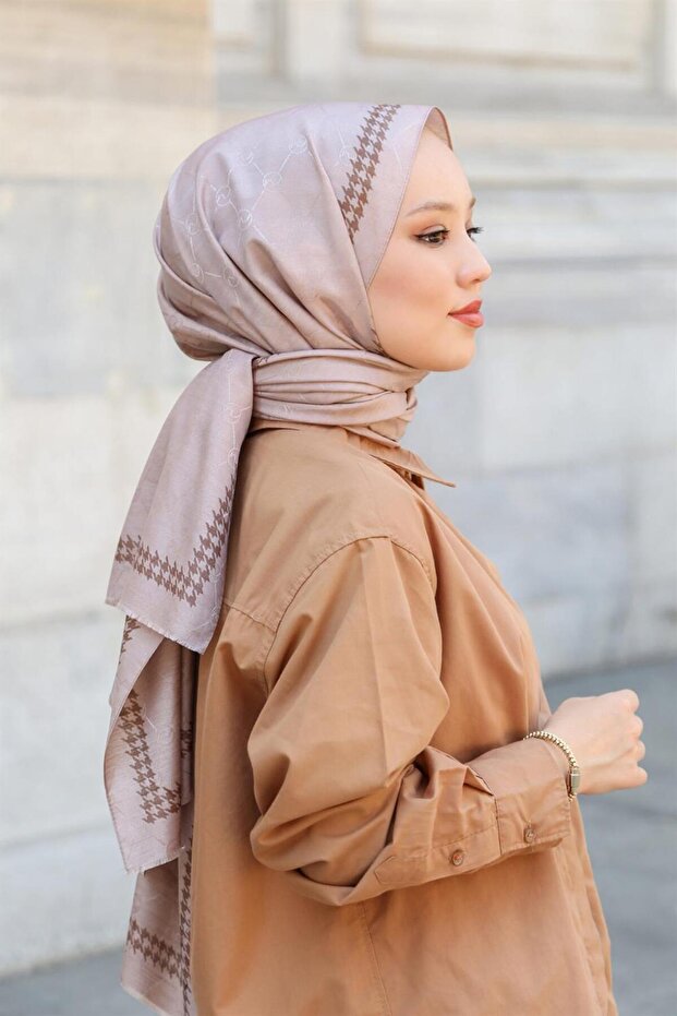 Monogram Şal MONOV02-16 - 1