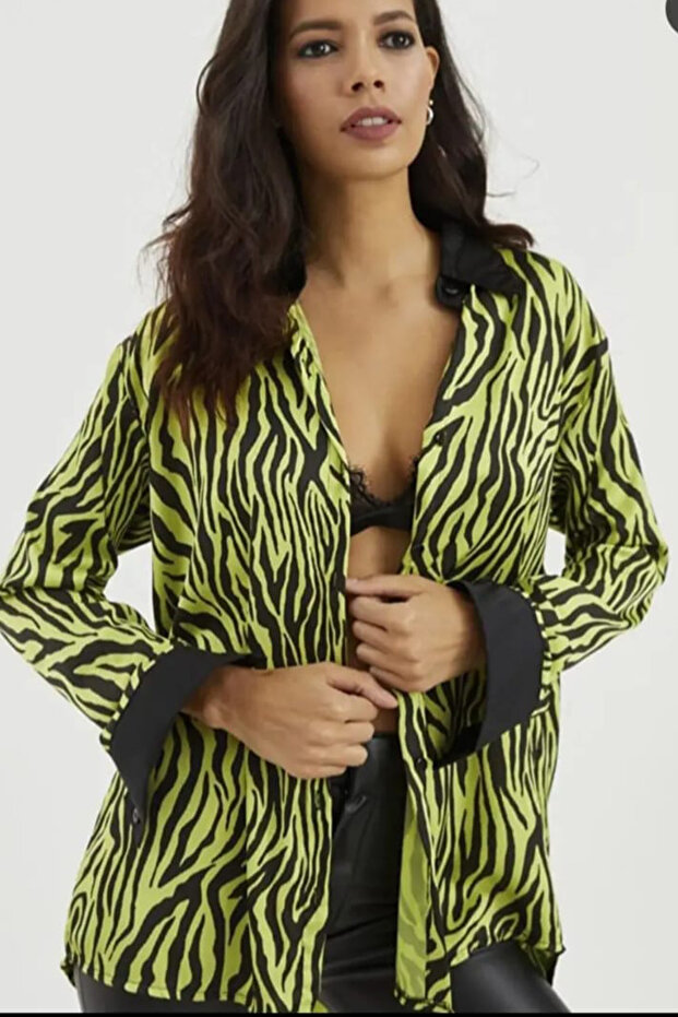 Zebra Patterned Shirt DesiGn - 1