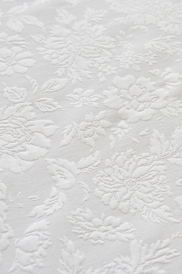 White Coll Verda Çift Kişilik Yatak Örtüsü - 6