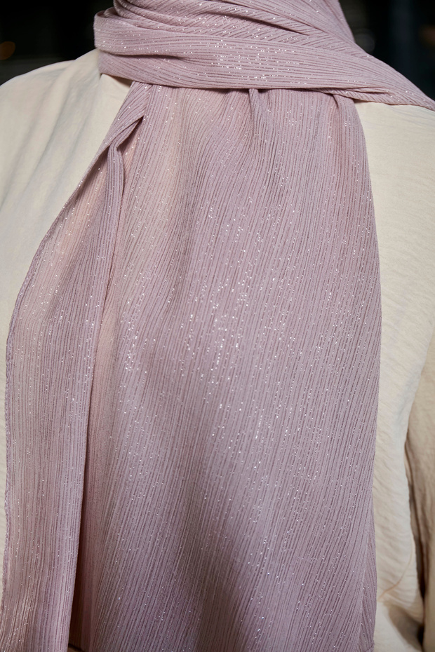 Simli Abiye Şal - 4