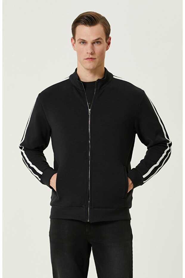 Lacivert Sweatshirt - 1