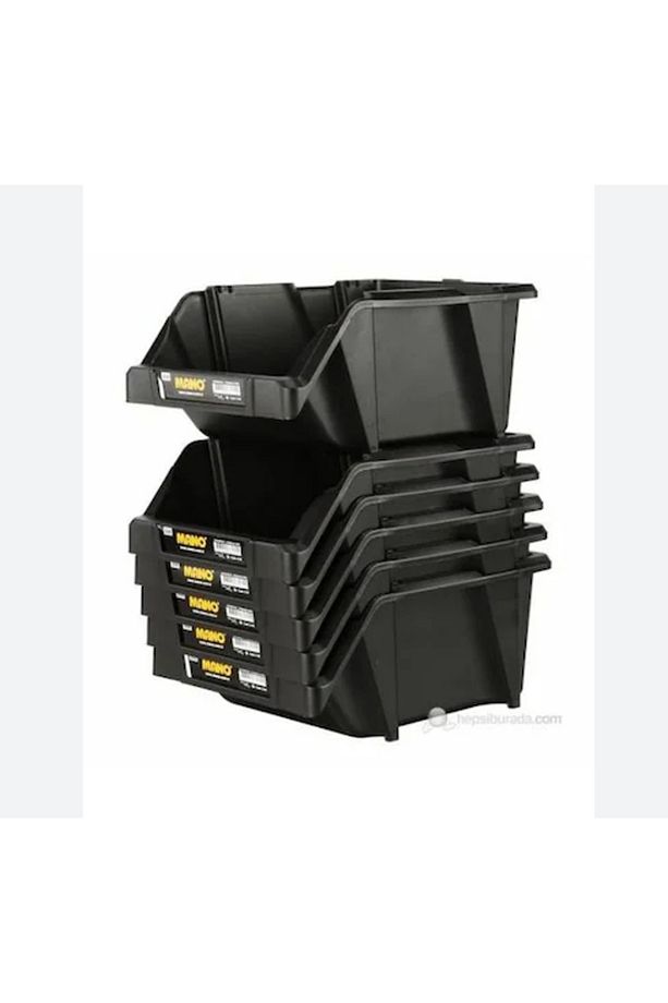 AVADANLIK S-20 SİYAH RENK MALZEME KUTUSU CİVATA KUTUSU 25CM - 3