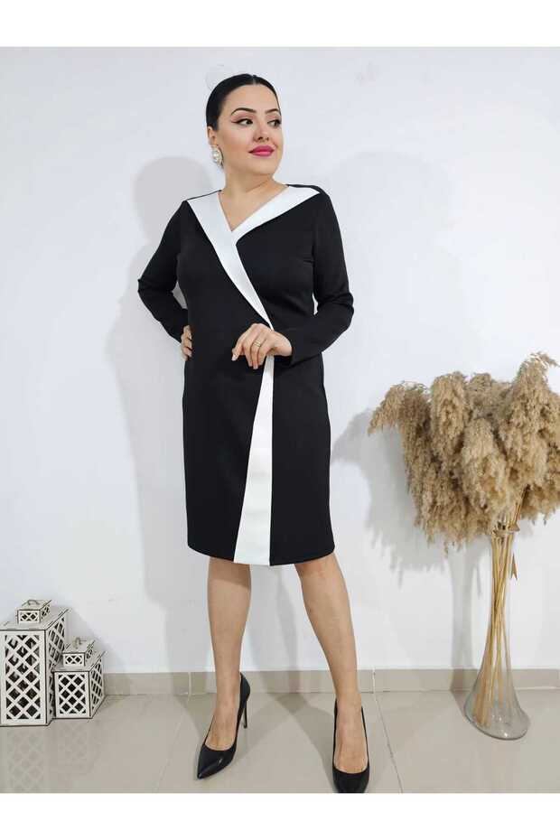 Rochie jachetă de mărime mare - 1