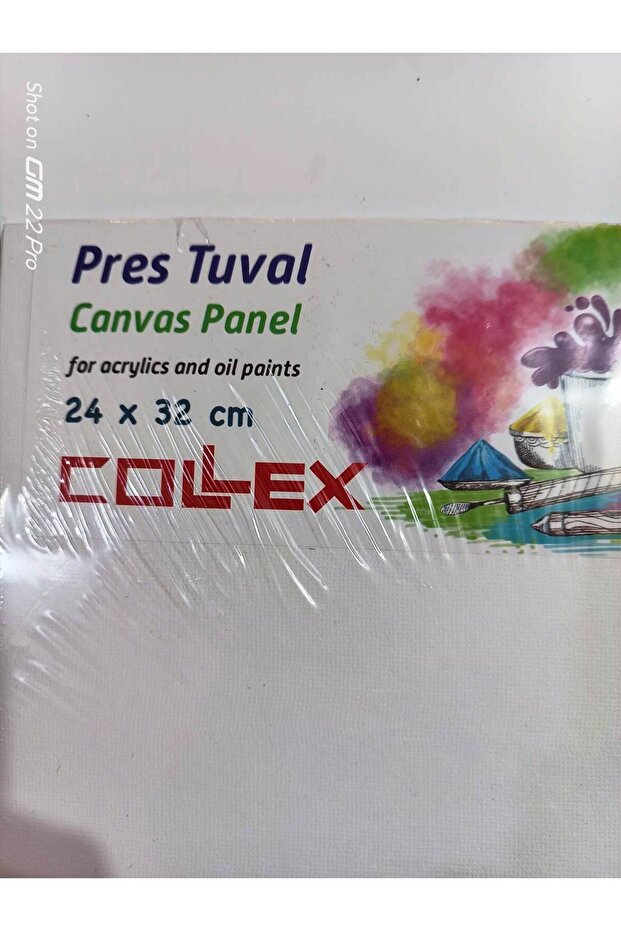 Pres tuval 24x32 cm  Canvas panel (2adet) - 3