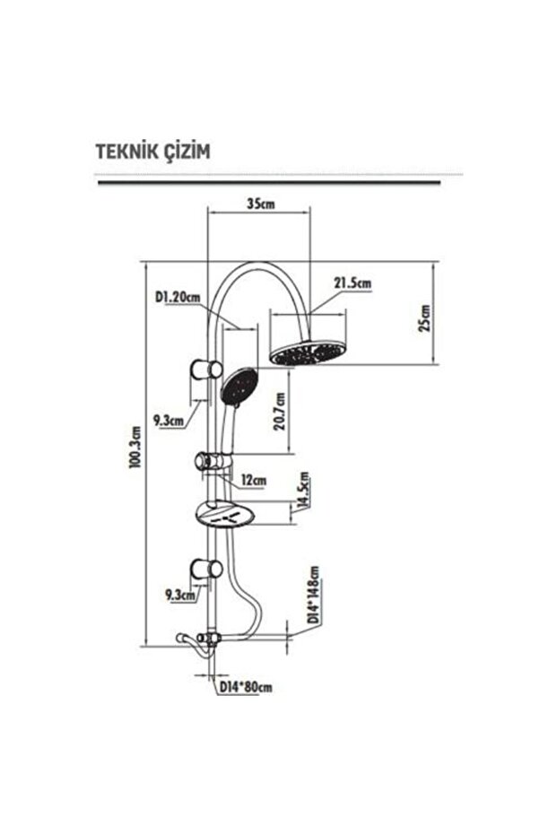 Sh610 Duş Kolonu - 2
