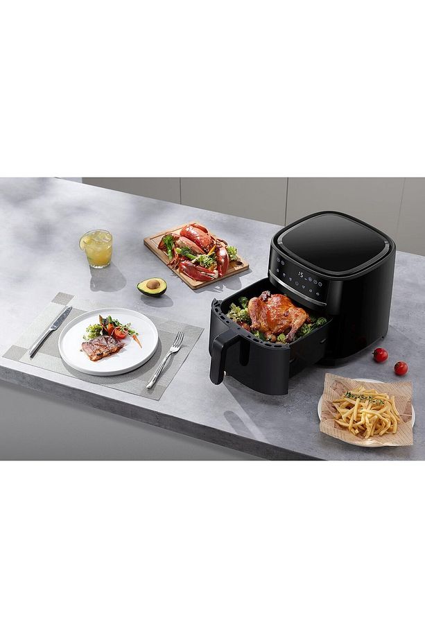 Mi Robot Premium Performans Akıllı Robot Süpürge Mi Smart Air Fryer Aile Boyu 6 Lt,lambader Hediye - 4