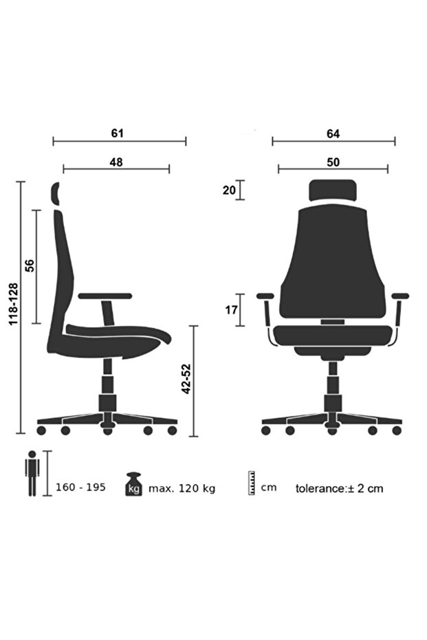 Bella Çalışma Koltuğu - 5