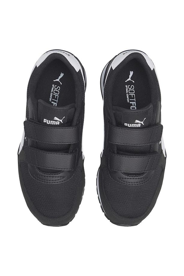 St Runner V3 Mesh V Ps Çocuk Siyah Günlük Stil Ayakkabı - 4