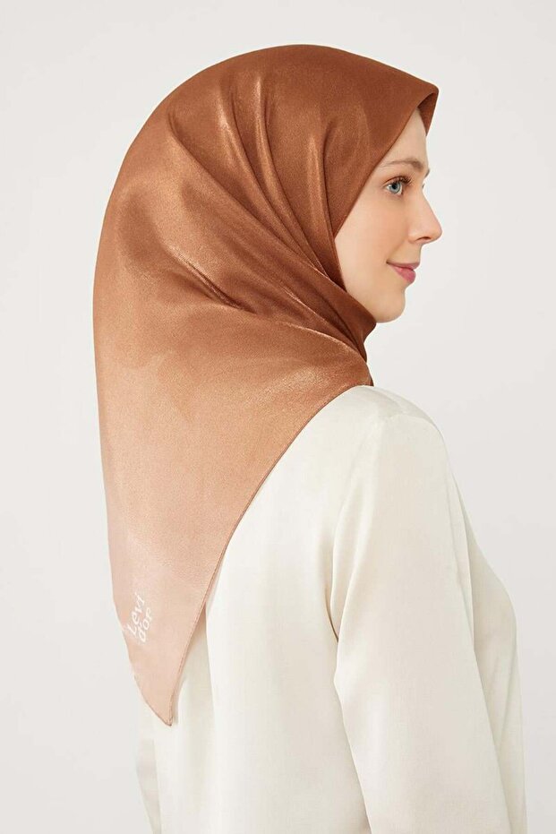 Copper Color Transitional Amber Scarf