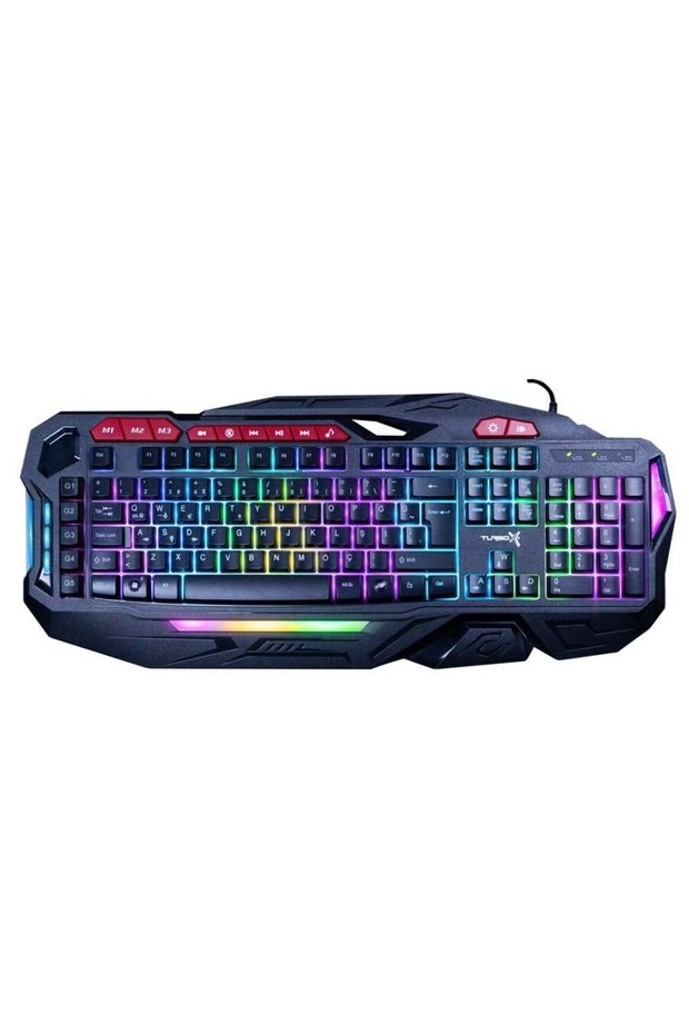 Bladedancer Tr-gk103 Usb Kablolu Gaming Standart Q Rainbow Aydınlatma Klavye - 3