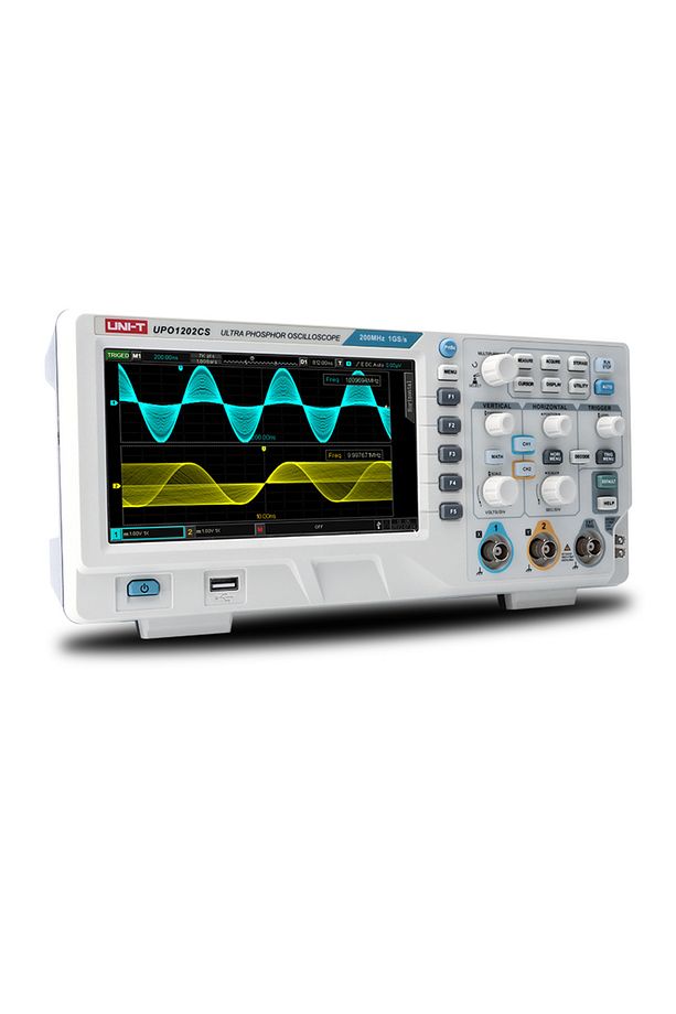 UNI-T UPO1202CS Çok Fonksiyonlu Dijital Fosfor Osiloskop 200MHz - 2