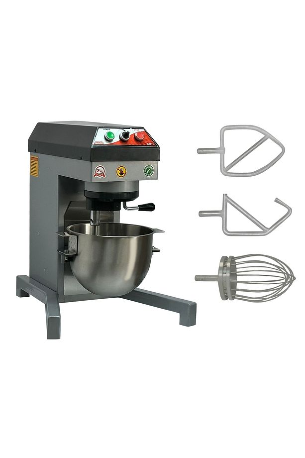 Planet Mikser Pasta Hamur Mikseri Hız Kontrollü - 10 litre - 1